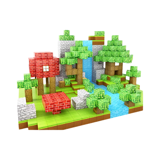 CUBURI MAGNETICE DE MINECRAFT